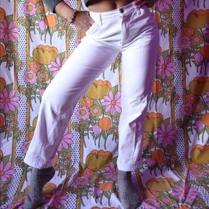 White Dickies Carpenter Pants